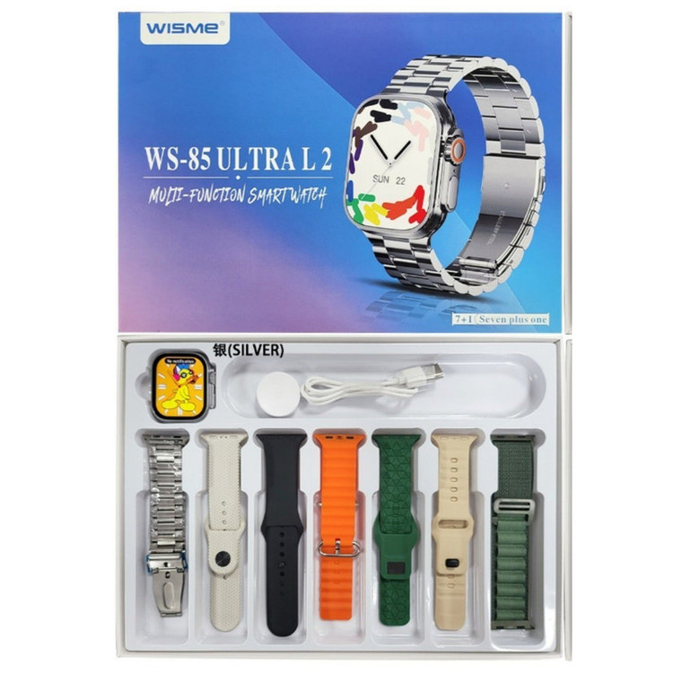 ساعت هوشمند 7بند ویسمی مدل Wisme WS-85 ULTRA3 WISME WS-85 ULTRA3 SMART WATCH