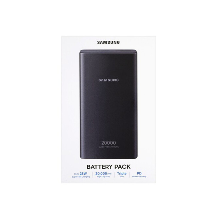 پاوربانک 25 وات سامسونگ مدل EB-P5300 ظرفیت 20000 میلیآمپرساعت / 100 اصلی با گارانتی شرکتی