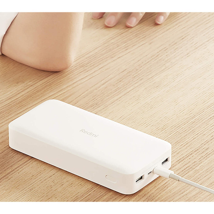 پاوربانک 18 وات شیائومی مدل Redmi PB200LZM ظرفیت 20000 میلی آمپر ساعت ( اصلی ) اورجینال