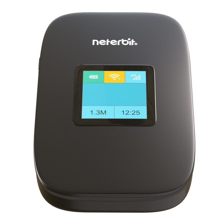 مودم همراه 4G LTE نتربیت مدل NWR-945X با باتری 3000 میلیآمپر ساعت، پشتیبانی از Wi-Fi 6، سرعت دانلود تا 150 مگابیت بر ثانیه، اتصال بیش از 10 کاربر و فایروال NAT