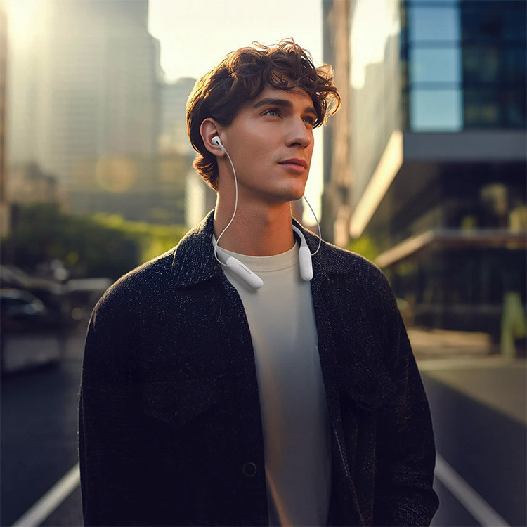 هدفون بلوتوثی پاورولوجی مدل Toneflex ENC Wireless Neckband
