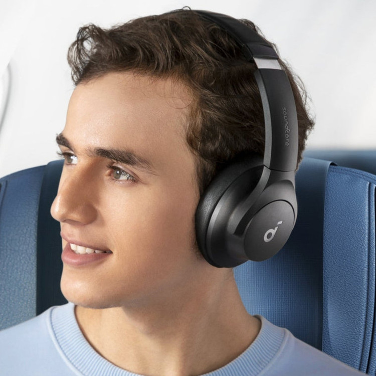 هدفون بلوتوثی انکر مدل Soundcore Q20i A3004 با نویز کنسلینگ فعال (ANC)، اصل