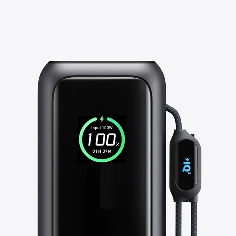 پاوربانک 160 وات انکر مدل A1695 ظرفیت 25000 میلی آمپر ساعت به همراه دو کابل USB-C
