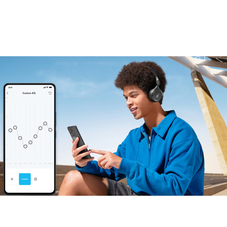 هدفون بلوتوثی انکر مدل Soundcore H30i اصلی با پشتیبانی اپلیکیشن