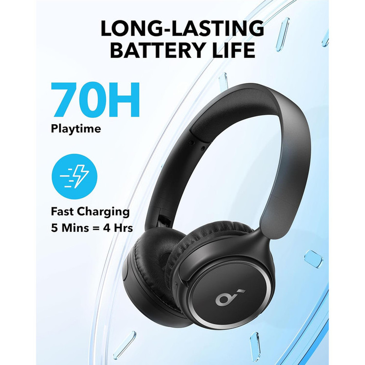 هدفون بلوتوثی انکر مدل Soundcore H30i اصلی با پشتیبانی اپلیکیشن
